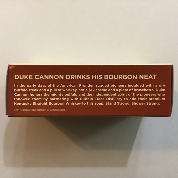 Duke Cannon Buffalo Trace Bourbon Soap and Beard Balm Oak Barrel Scent - Picture 4 of 8